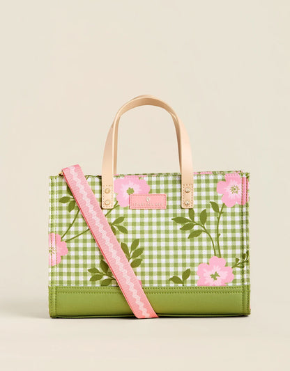 Spartina 449 Golf Crossbody Tote Castillo Gingham