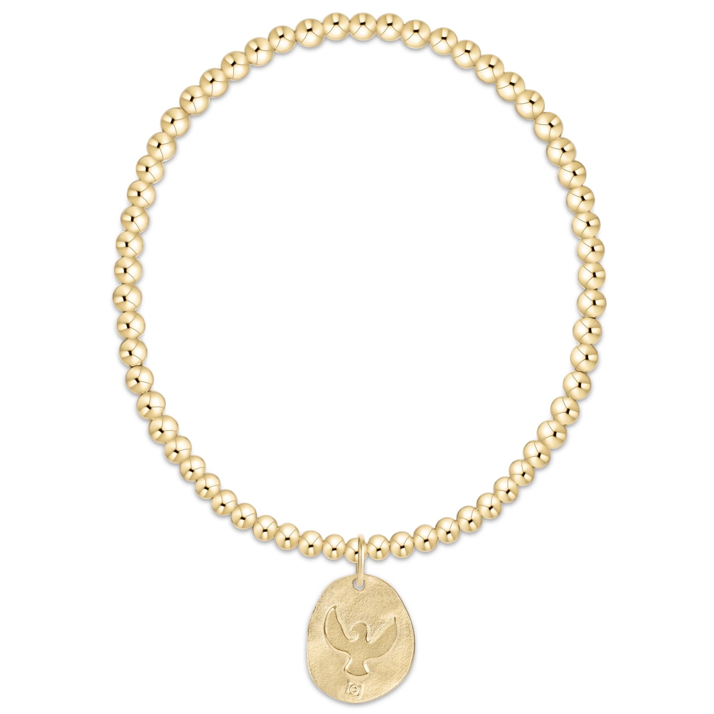 Enewton Classic Gold 3mm Bracelet - Inspire America Gold Disc