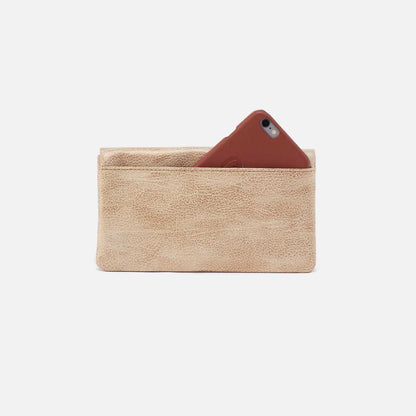 HOBO Lumen Continental Wallet Gold Leaf
