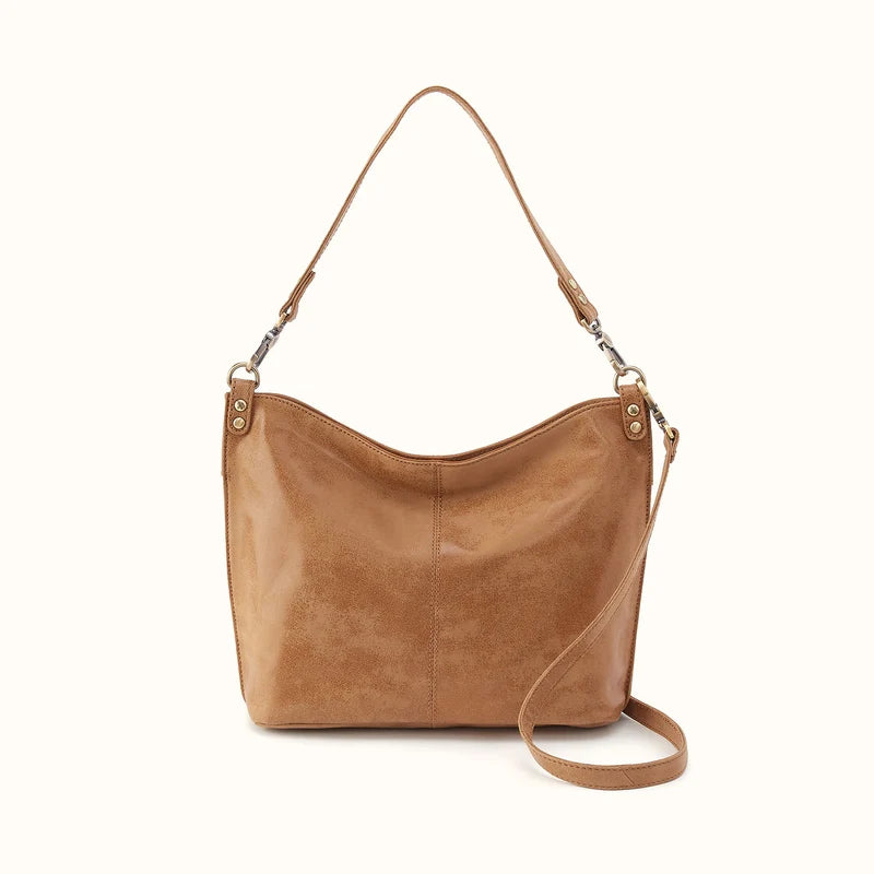 HOBO Pier Shoulder Bag Whiskey Buffed Leather