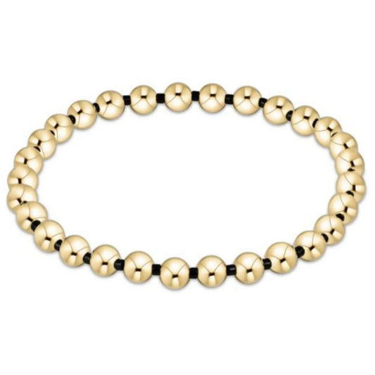 Enewton Gameday Hope Grateful 5MM Bead Bracelet - Onyx