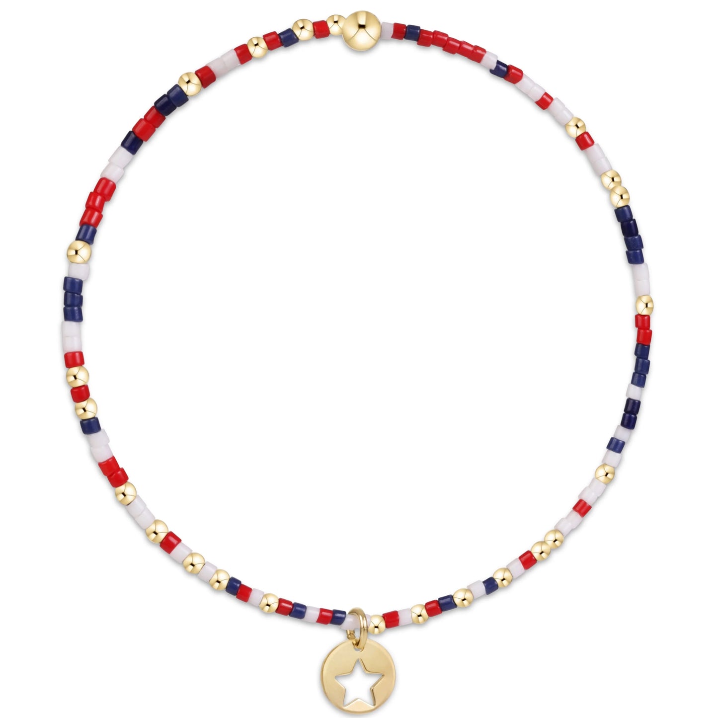 Enewton Hope Unwritten Bracelet -  Firecracker - Star Small Gold Disc
