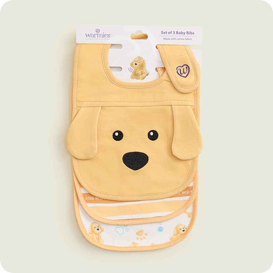 Warmies Golden Dog Bib Set
