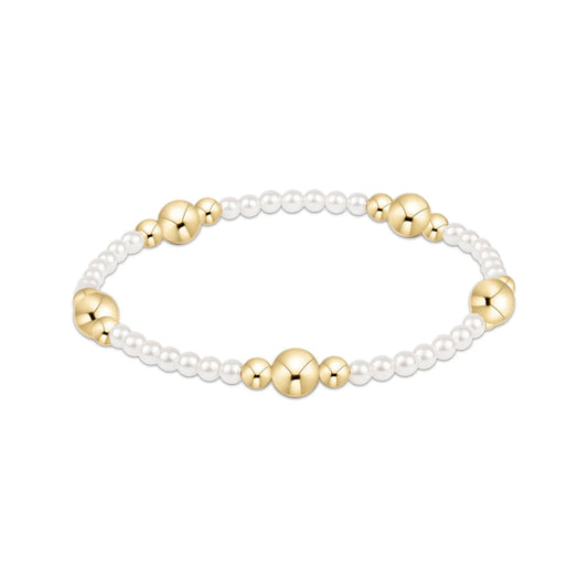 enewton Purpose Gold 6mm Pearl Bracelet