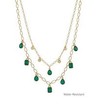 Meghan Browne Breslin Emerald Necklace