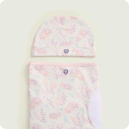 Warmies Axolotl Swaddle & Beanies Set