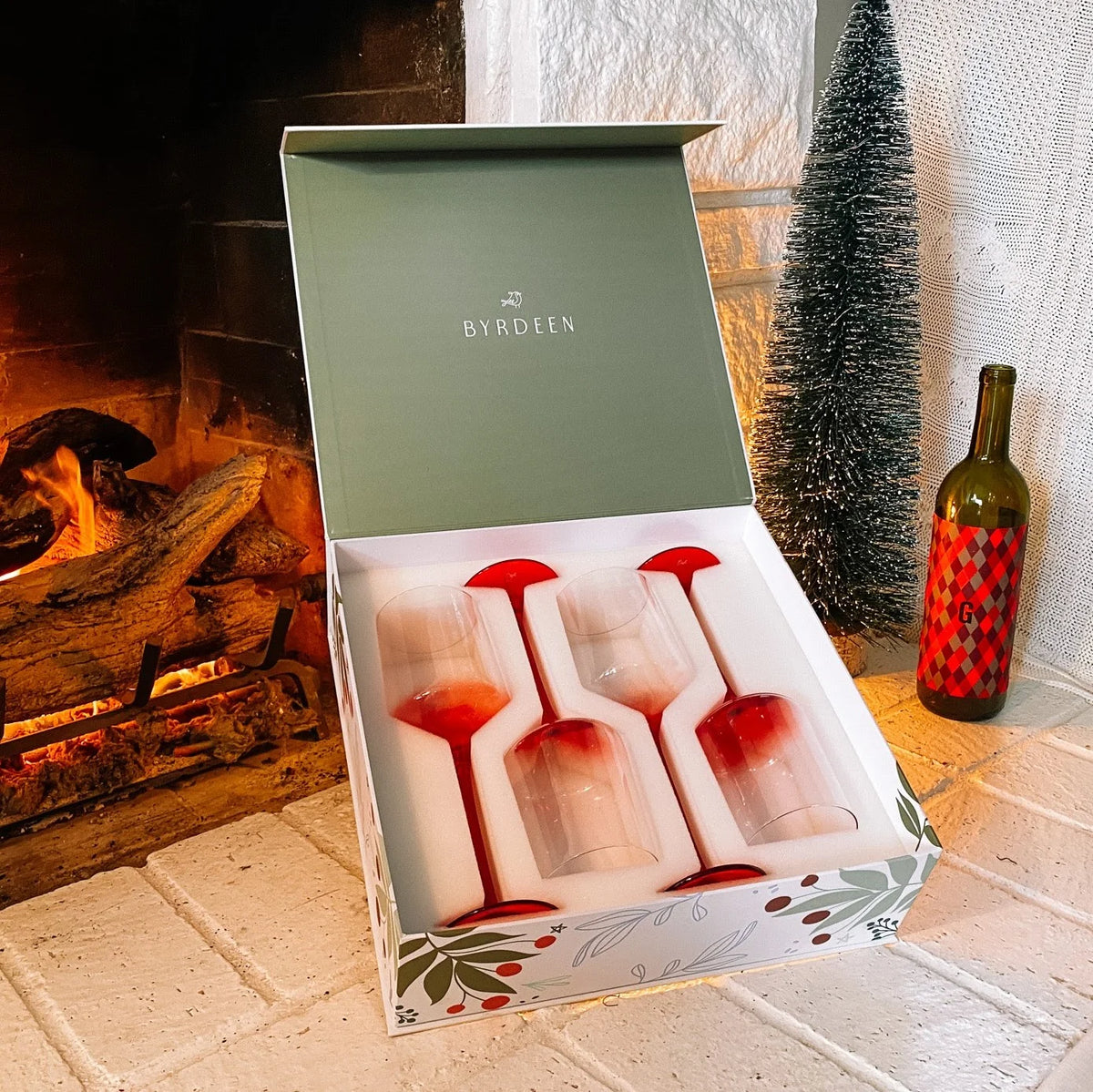 Bydeen Berry Wine Glass - Set of 4