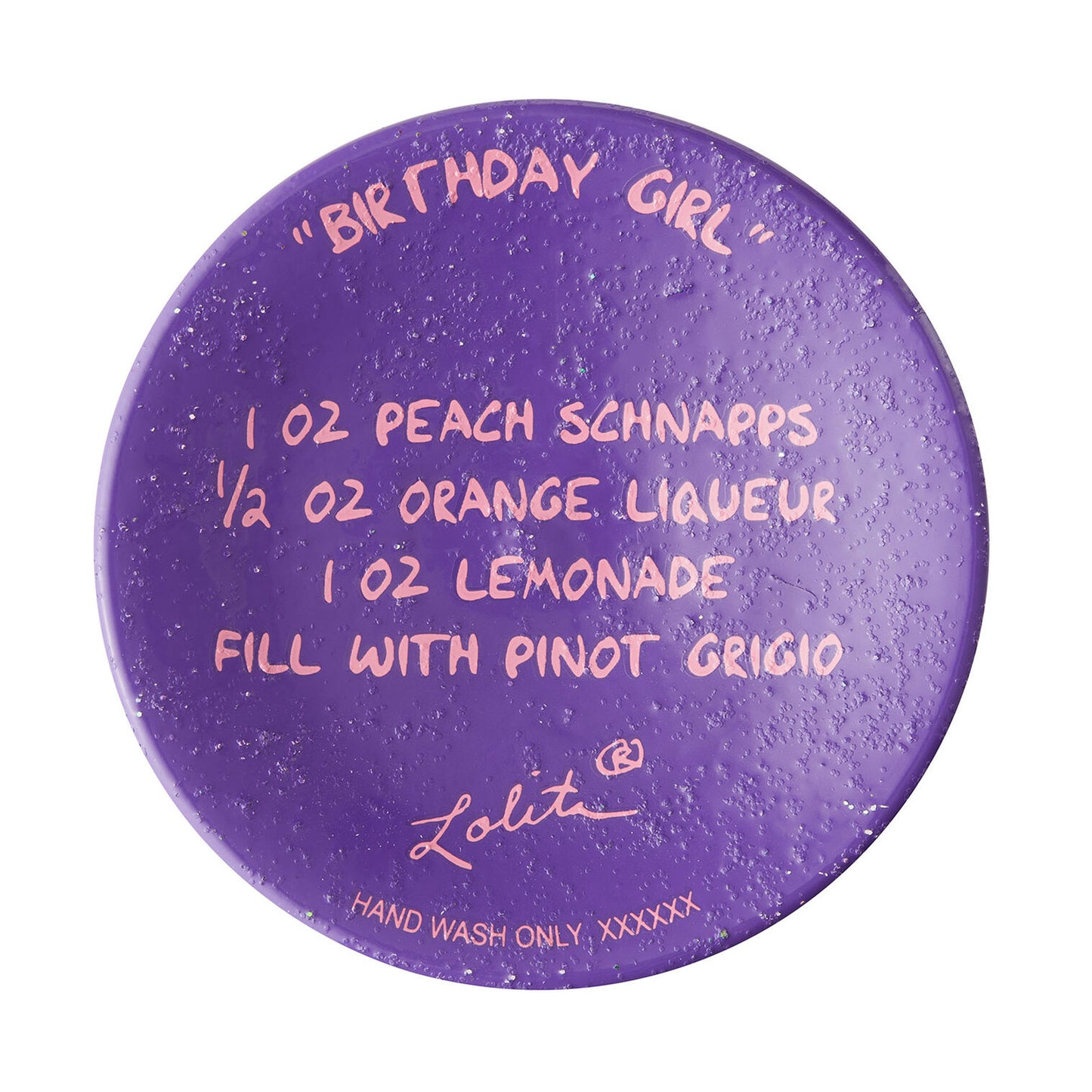 Lolita Birthday Girl Wine Glass