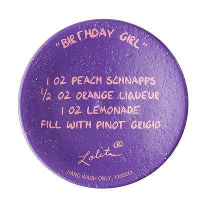 Lolita Birthday Girl Wine Glass