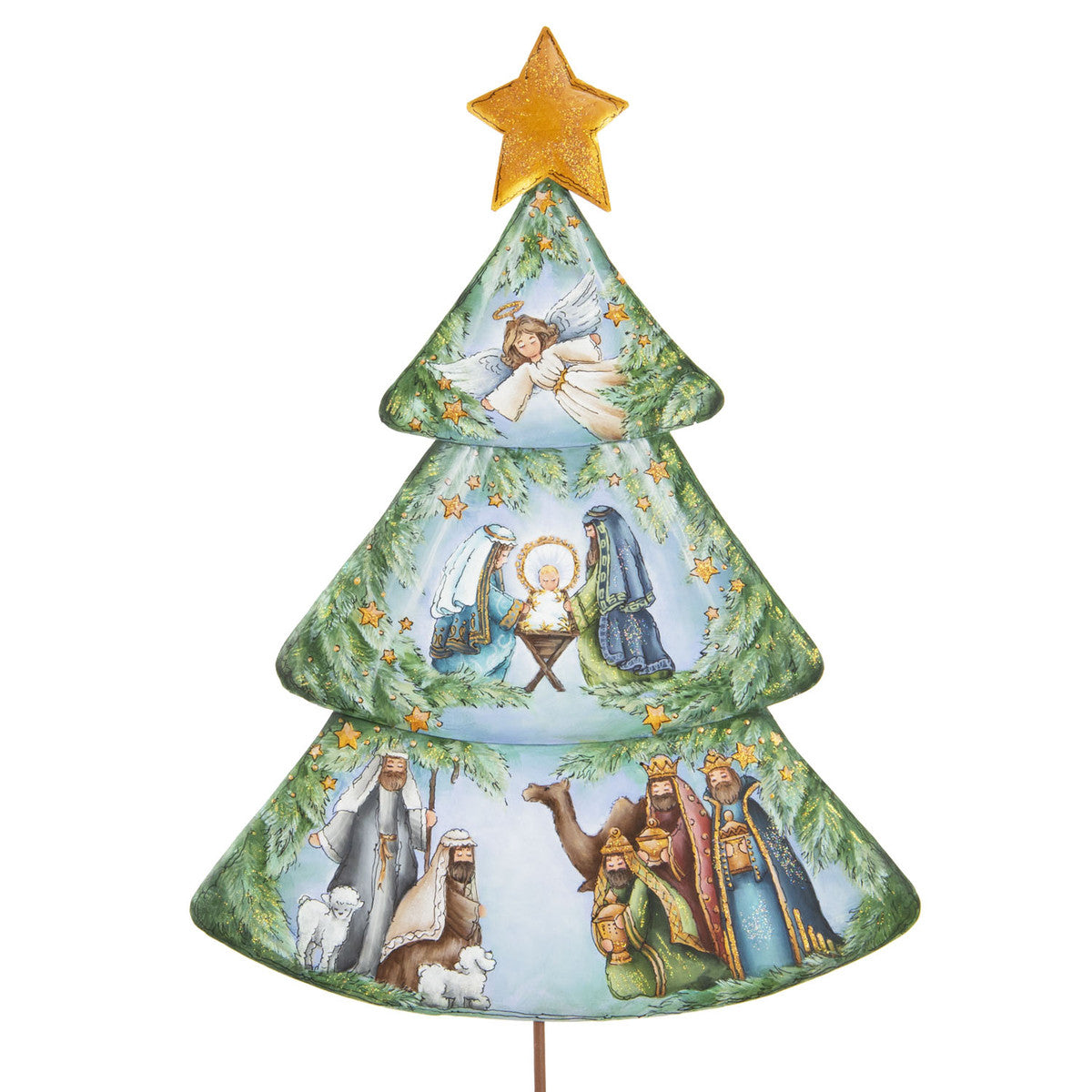 The Round Top Collection Nativity Tree