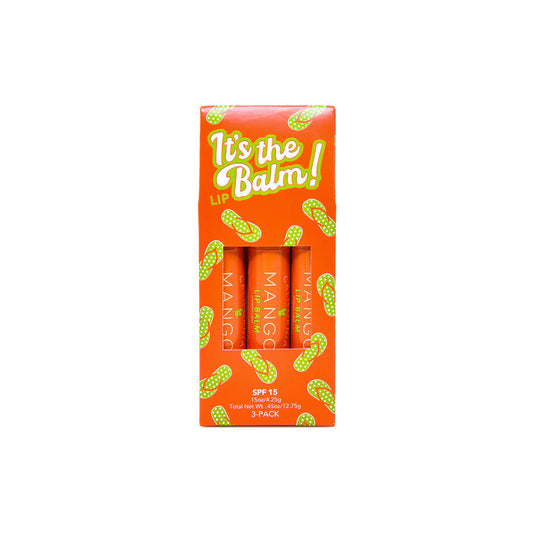 California Mango It's the Balm Lip Balm 3-pack