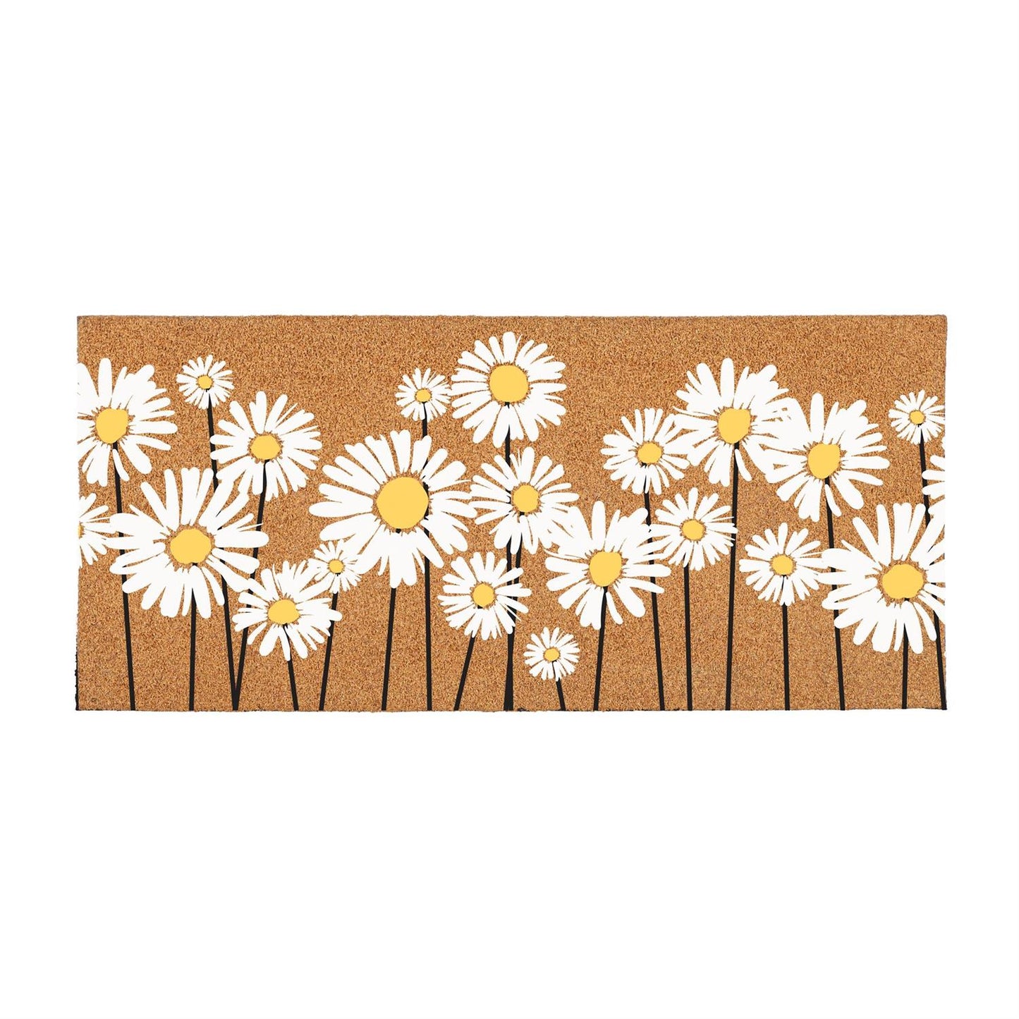 Evergreen Daisy Scape Flocked Coir Sassafras Switch Mat