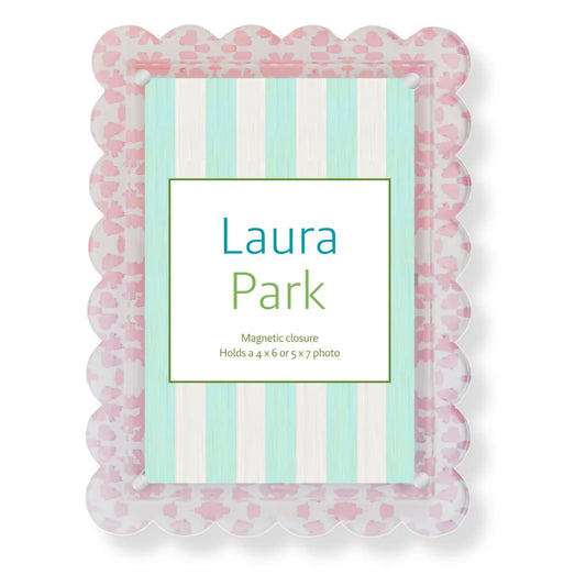 Laura Park Designs Chintz Rose Acrylic Picture Frame