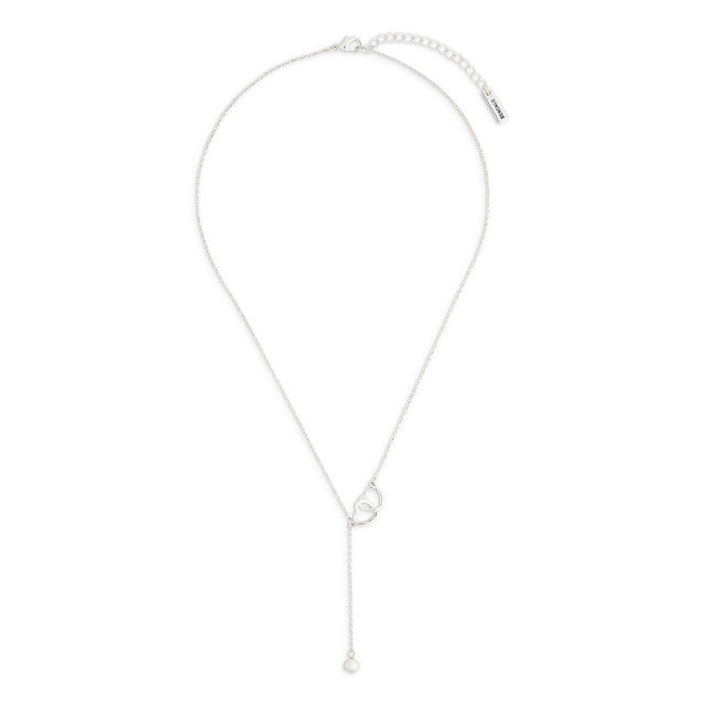 Demdaco Dainty Double Heart Necklace