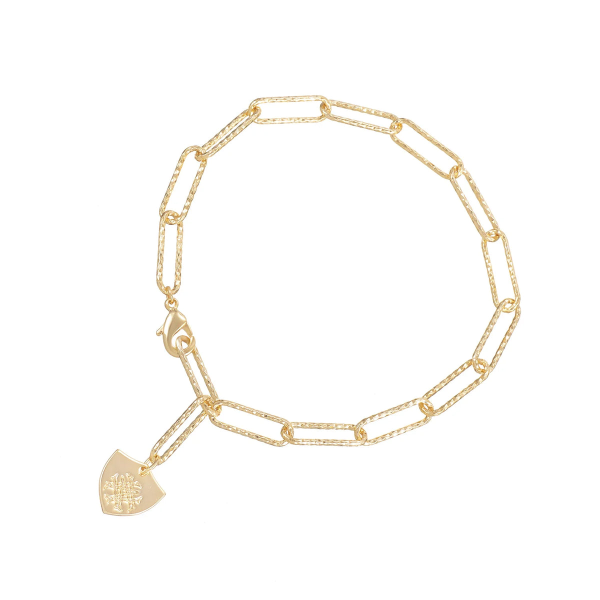 Natalie Wood Designs Horizon Chain Layering Bracelet Gold