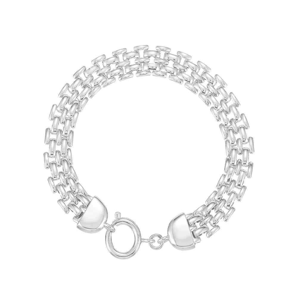 Natalie Wood Designs Allure Layering Bracelet in Silver