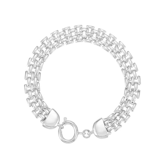 Natalie Wood Designs Allure Layering Bracelet in Silver