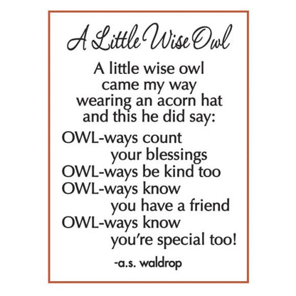 Ganz A Little Wise Owl Stone Charm