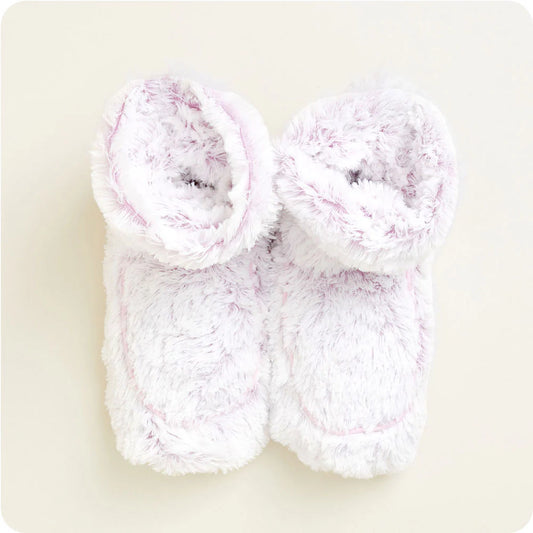 Warmies Marshmallow Pink Boots