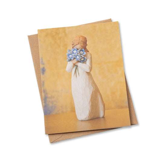 Demdaco Willow Tree Forget-me-not Notecards (pack of 8)