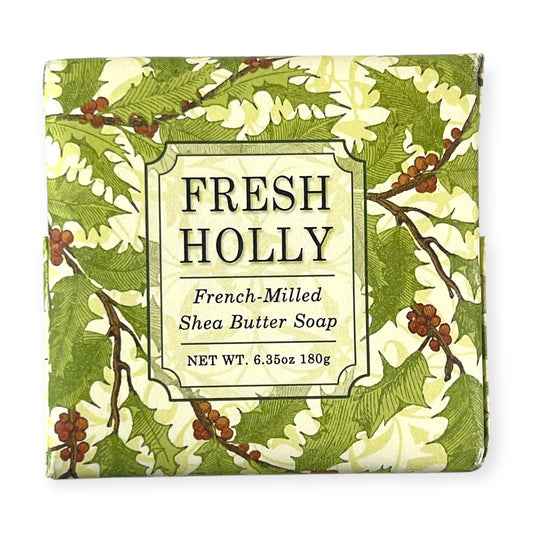 Greenwich Bay Fresh Holly Shea Butter Soap Bar 6.35oz