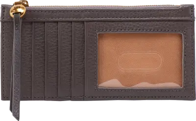 HOBO Carte Card Case Hearthstone Peabbled Leather