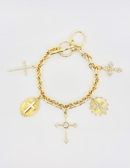 Meghan Browne Gama Gold Bracelet