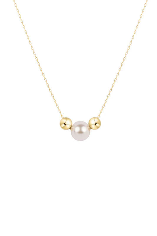 Enewton 16" Necklace Gold -Purpose Pearl