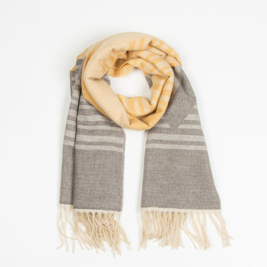 Howard's Pax Aztec Winter Scarf Mustard