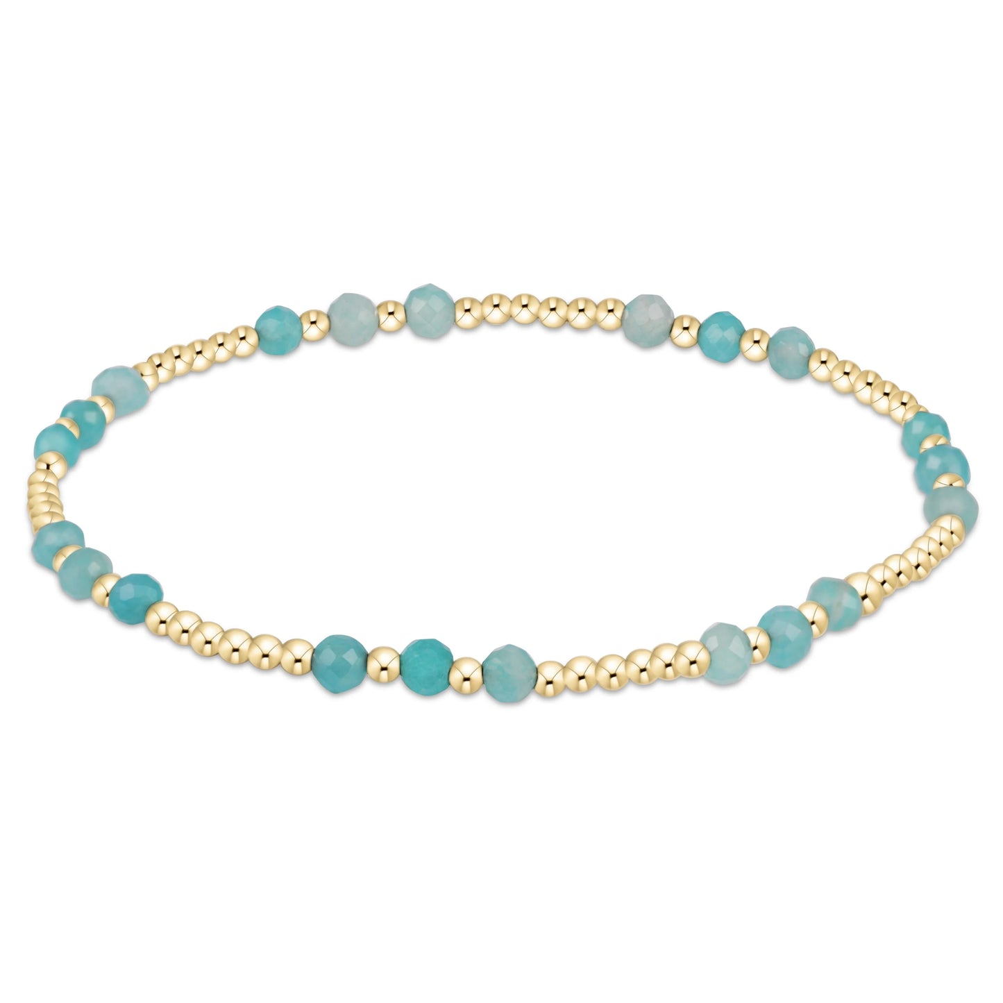 Enewton Joy Gem 3mm Bracelet -  Amazonite