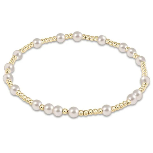 Enewton Extends - Hope Unwritten 4mm Bead Bracelet - Pearl