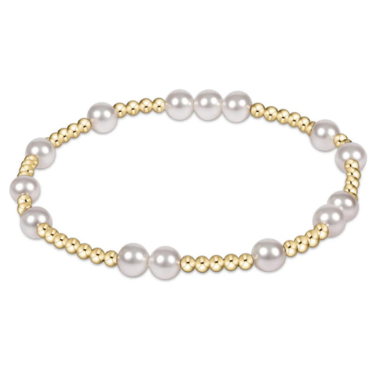 Enewton Extends - Hope Unwritten 6mm Bead Bracelet - Pearl