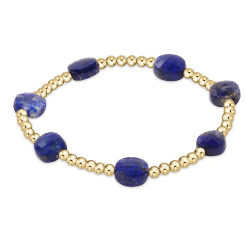 Enewton Extends - Admire Gold 3mm Bead Bracelet - Lapis