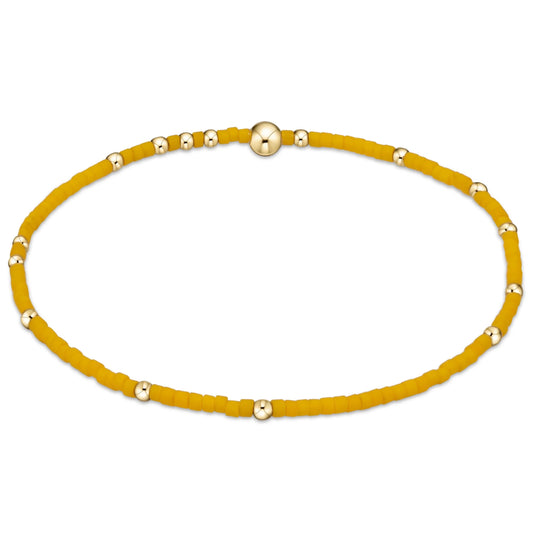 Enewton Gameday Hope Unwritten Bracelet - Golden Yellow