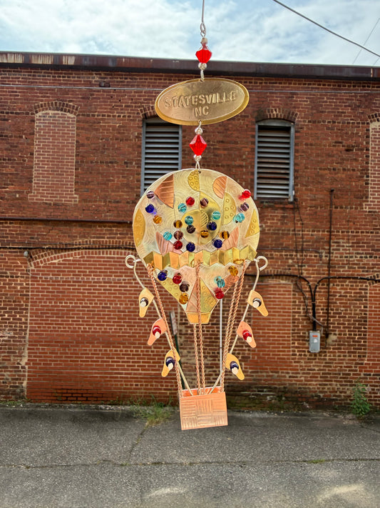 Pilgrim Imports Statesville Hot Air Balloon Ornament