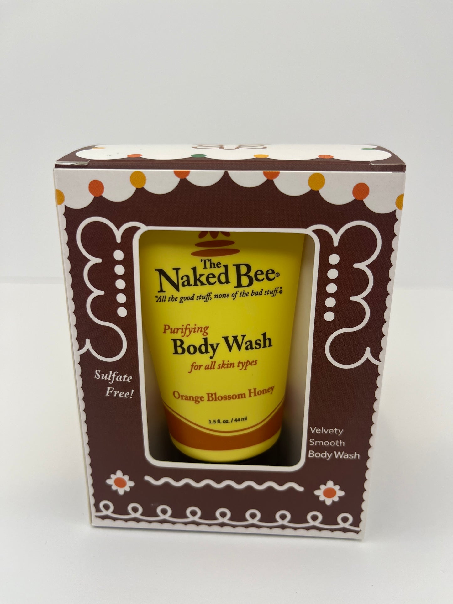 The Naked Bee Gingerbread Holiday On-the-Go Travel Kit