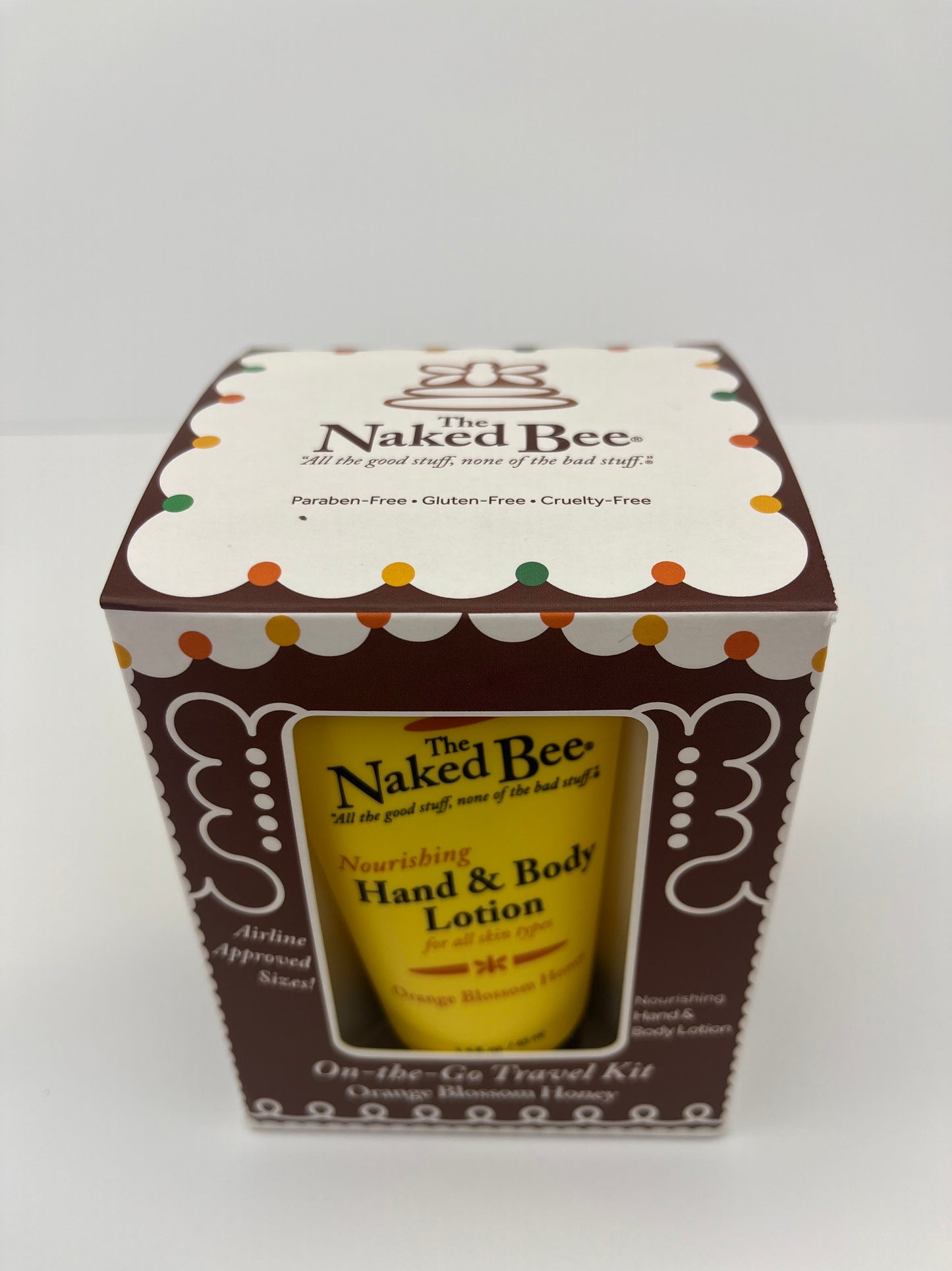 The Naked Bee Gingerbread Holiday On-the-Go Travel Kit