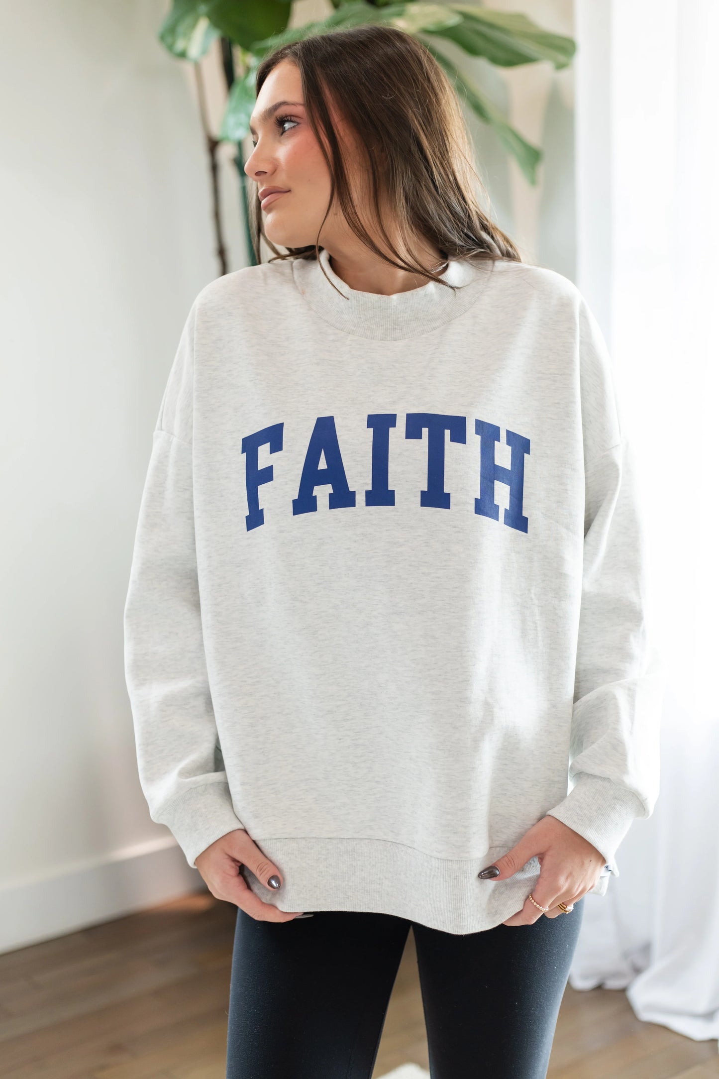 Word Warriors Reversible Sweatshirt Faith and Grace
