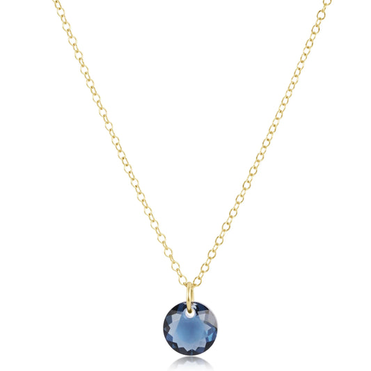 Enewton 16" Necklace Gold - Reflection Small Charm 9