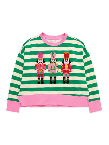 Shiraleah Nutcrackers Relaxed Fit Sweatshirt