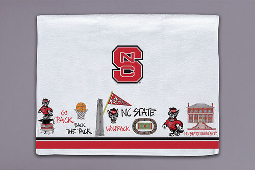 Magnolia Lane NC State Icon Towel