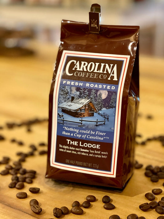 Carolina Coffee The Lodge Half Pound Bag Ground Coffee