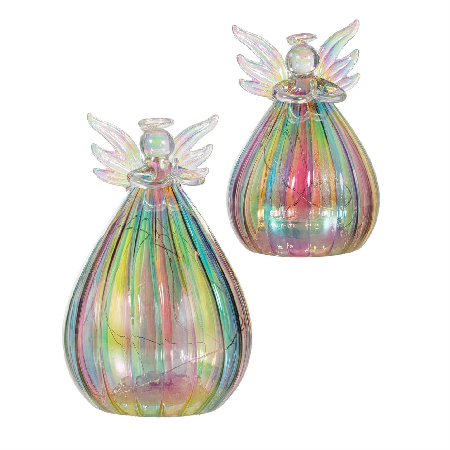 Evergreen Multi Colored Light Up Angel