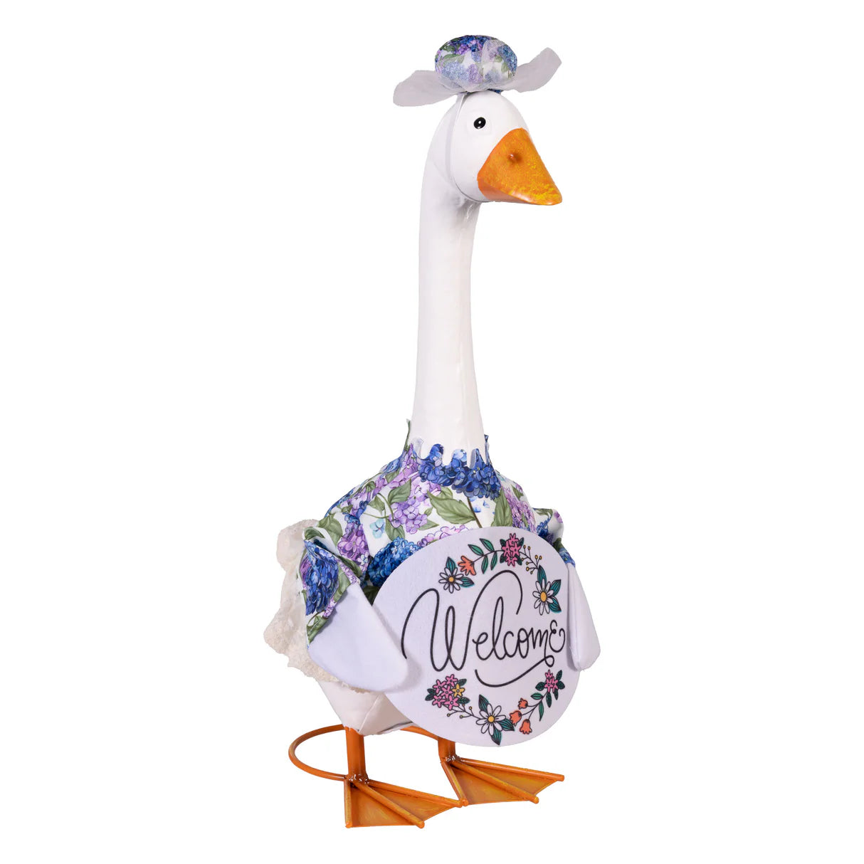 Evergreen Porch Goose Hydrangea Happiness Outfit