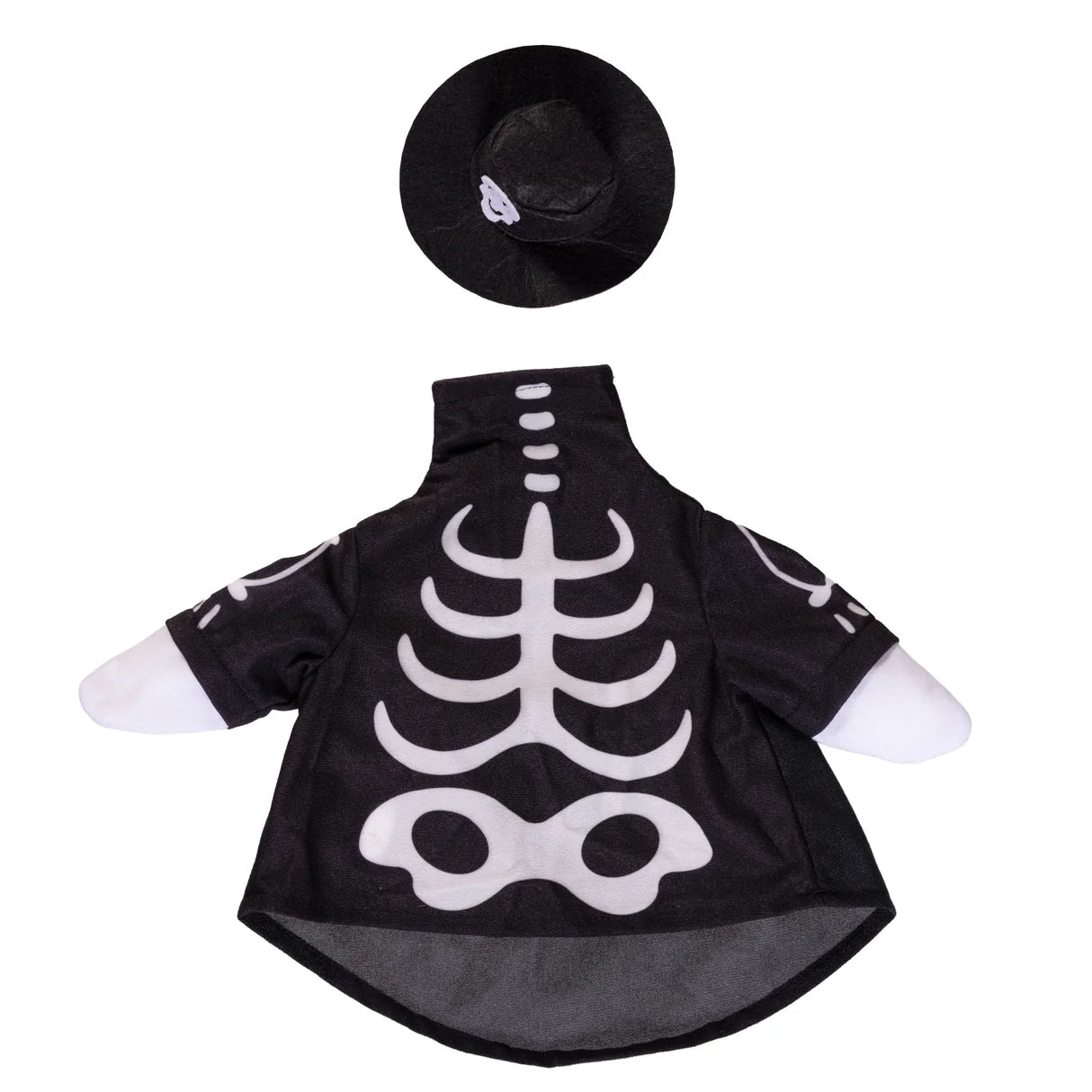 Evergreen Porch Goose Skeleton Glow in the Dark Outfit