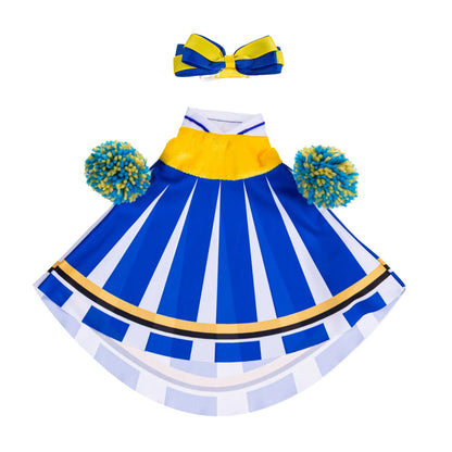 Evergreen Porch Goose Cheerleader Outfit