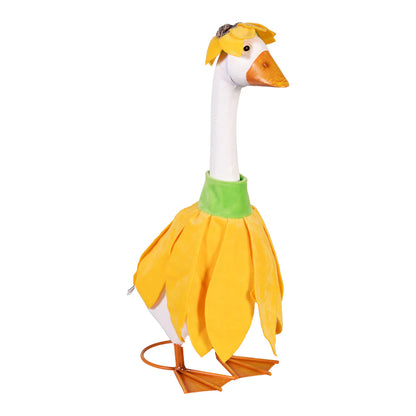 Evergreen Porch Goose Sunflower Radiance Outfit