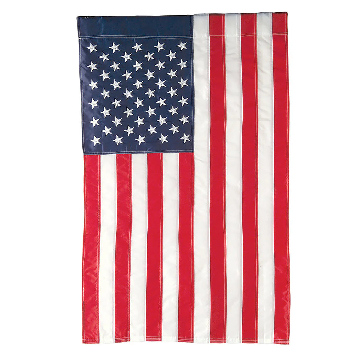 Evergreen American Flag Garden Applique Flag