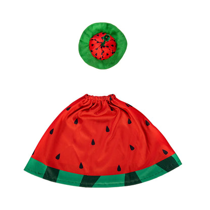 Evergreen Porch Goose Watermelon Season Outfit