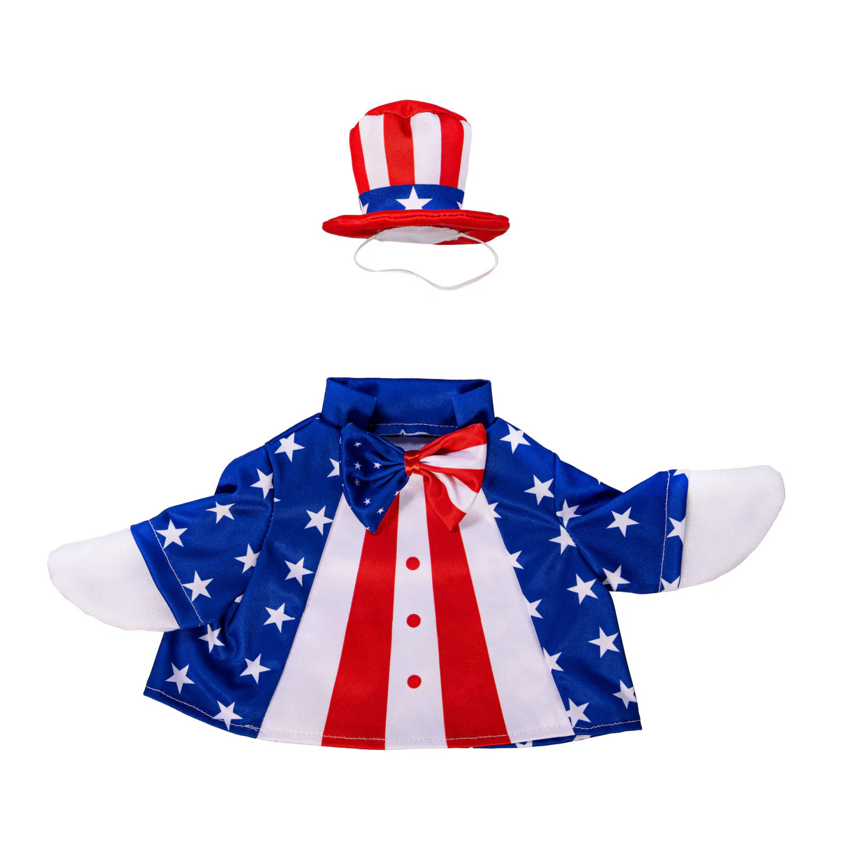 Evergreen Porch Goose Patriotic Suit Outfit